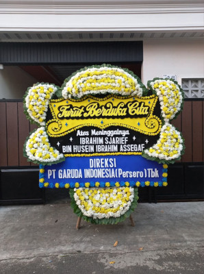 Papan Bunga Duka di Rundeng