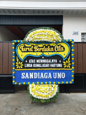 Papan Bunga Duka di Rundeng