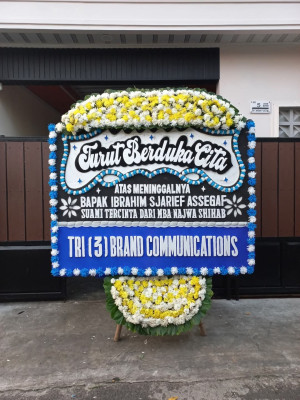 Papan Bunga Duka di Rundeng